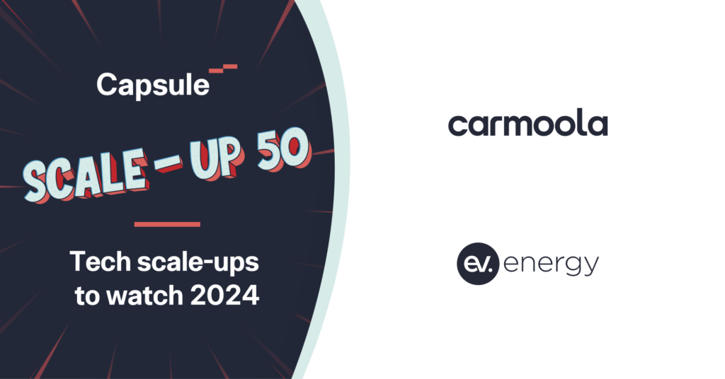 Carmoola and ev.energy make the 2nd edition of Capsule’s Scale-Up 50 list